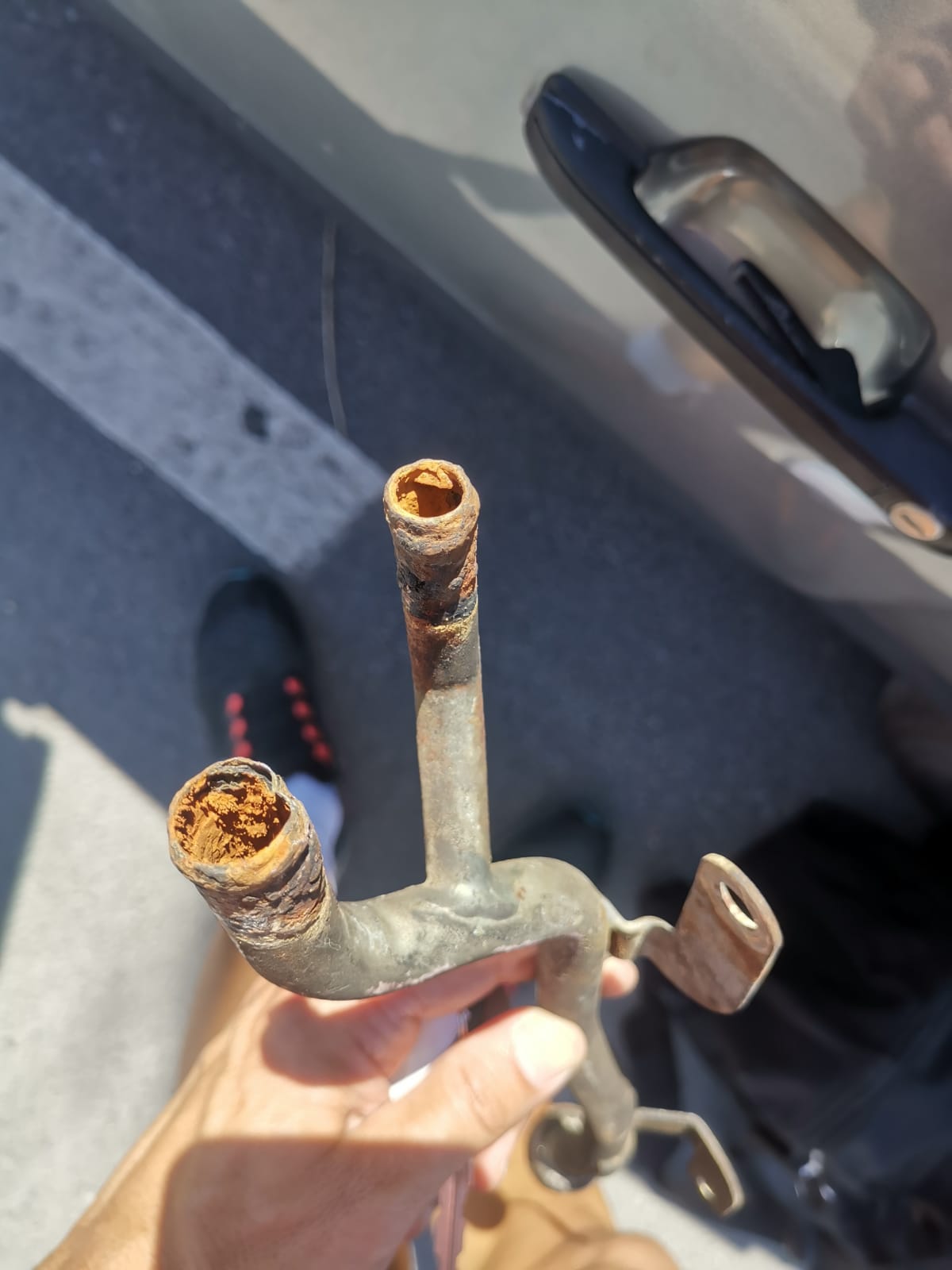 "Primer Tramo" de refrigeración INOX para Porsche 924 2.0 / turbo