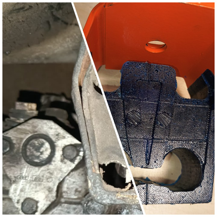 Kit Sport Silentblock para Caja de Cambios — Porsche 924 / 944 (4/5 vel) — 2 unidades