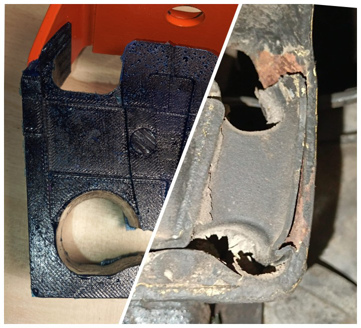 Kit Sport Silentblock para Caja de Cambios — Porsche 924 / 944 (4/5 vel) — 2 unidades