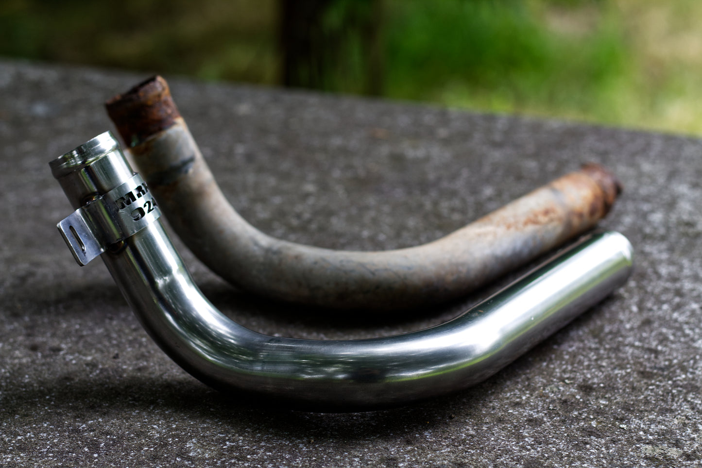 "Segundo Tramo" de refrigeración INOX para Porsche 924 2.0