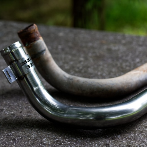 "Segundo Tramo" de refrigeración INOX para Porsche 924 2.0