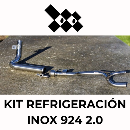 "Kit Completo de Refrigeración" INOX para Porsche 924 2.0